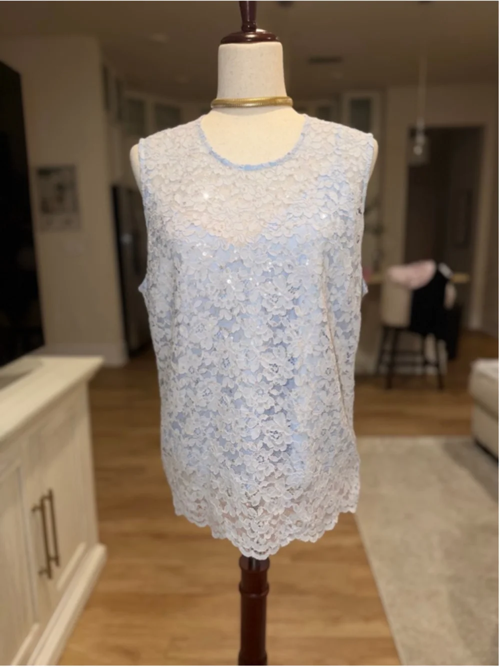Generation Love Henrietta Lace Top Sz XL